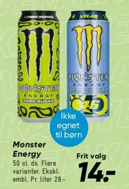 Bilka Monster Energy tilbud