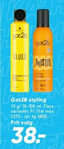 Bilka Got2b styling tilbud