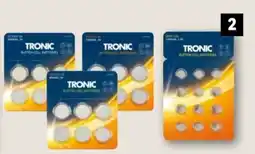Lidl TRONIC Knapcellebatterier tilbud