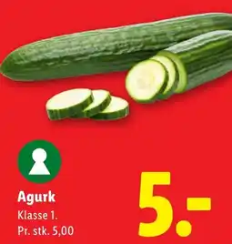 Lidl Agurk tilbud