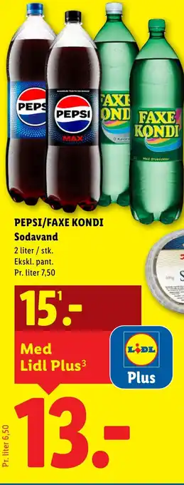 PEPSI/FAXE KONDI Sodavand