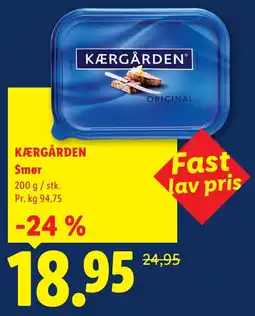 Lidl KÆRGÅRDEN Smør tilbud