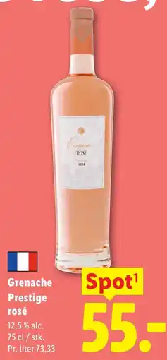 Lidl Grenache Prestige rosé tilbud