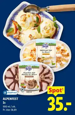 Lidl ALPENFEST Is tilbud