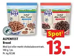 Lidl ALPENFEST Brezel tilbud