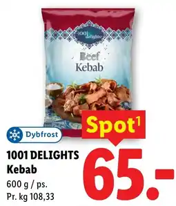 Lidl 1001 DELIGHTS Kebab tilbud