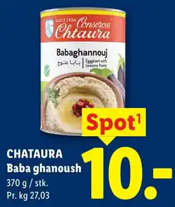 Lidl CHATAURA Baba ghanoush tilbud