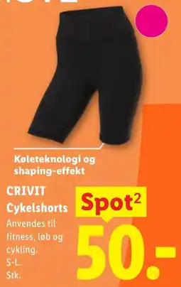 Lidl CRIVIT Cykelshorts tilbud
