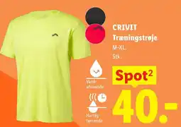 Lidl CRIVIT Træningstrøje tilbud