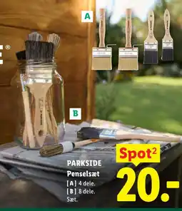 Lidl PARKSIDE Penselsæt tilbud