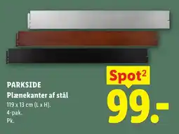 Lidl PARKSIDE Plænekanter af stål tilbud