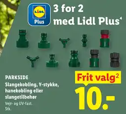 Lidl PARKSIDE Slangekobling, Y-stykke, hanekobling eller slangetilbehør tilbud