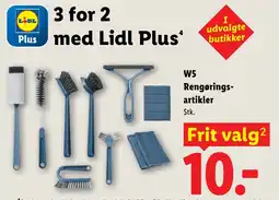 Lidl W5 Rengørings- artikler tilbud