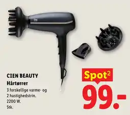 Lidl CIEN BEAUTY Hårtørrer tilbud