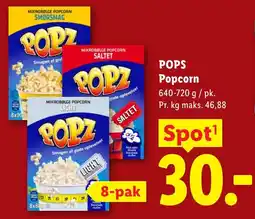 Lidl POPS Popcorn tilbud