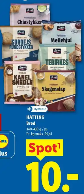 Lidl HATTING Brød tilbud