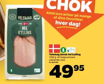 Velsmag dansk hel kylling