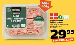 Netto Velsmag dansk hakket kylling tilbud