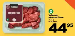 Netto Velsmag oksekød i tern tilbud