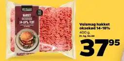 Netto Velsmag hakket oksekød 14-18% tilbud
