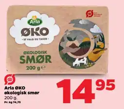 Netto Arla ØKO økologisk smør tilbud