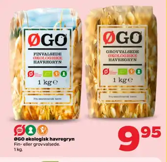 ØGO økologisk havregryn