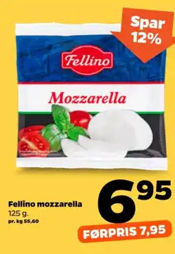 Netto Fellino mozzarella tilbud
