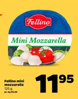 Netto Fellino mini mozzarella tilbud