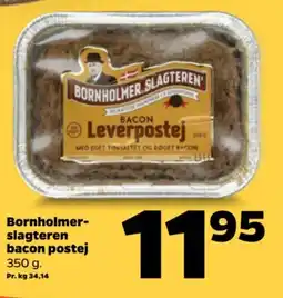 Netto Bornholmer- slagteren bacon postej tilbud