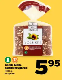 Netto Gamle Mølle solsikkerugbrød tilbud