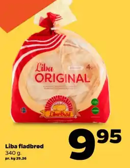 Netto Liba fladbrød tilbud