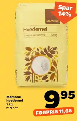 Netto Mamone hvedemel tilbud