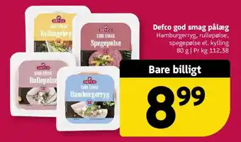 Defco god smag pålæg