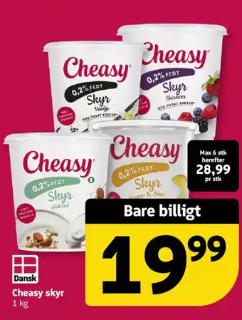 Løvbjerg Cheasy skyr tilbud