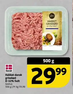 Løvbjerg Gestus Hakket dansk grisekød 8-12% fedt tilbud