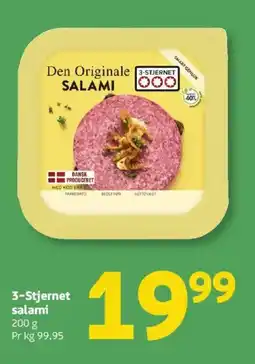 Løvbjerg 3-Stjernet salami tilbud