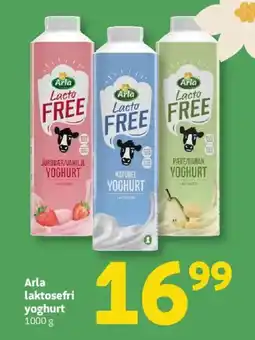 Løvbjerg Arla laktosefri yoghurt tilbud