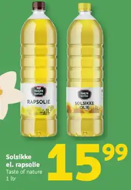 Løvbjerg Solsikke el. rapsolie tilbud