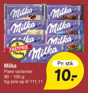 Fakta Tyskland Milka tilbud