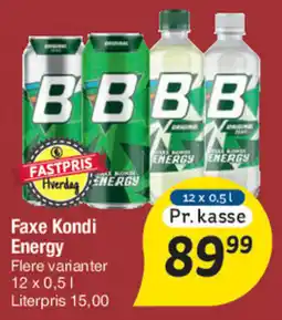 Fakta Tyskland Faxe Kondi Energy tilbud