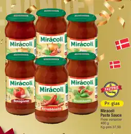 Fakta Tyskland Miracoli Pasta Sauce tilbud