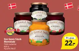 Fakta Tyskland Den Gamle Fabrik Marmelade tilbud