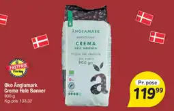 Fakta Tyskland Øko Änglamark Crema Hele Bønner tilbud