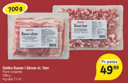 Fakta Tyskland Delika Bacon i Skiver el. Tern tilbud