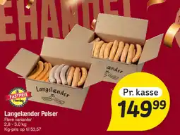 Fakta Tyskland Langelænder Pølser tilbud