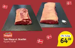 Fakta Tyskland Tysk Ribeye el. Oksefilet tilbud