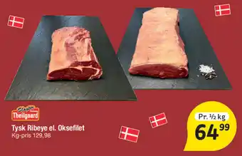 Fakta Tyskland Tysk Ribeye el. Oksefilet tilbud