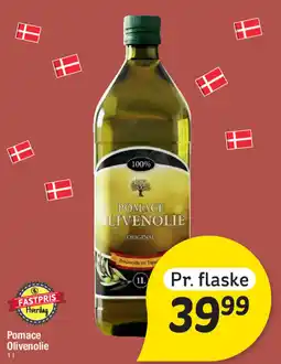 Fakta Tyskland Pomace Olivenolie tilbud