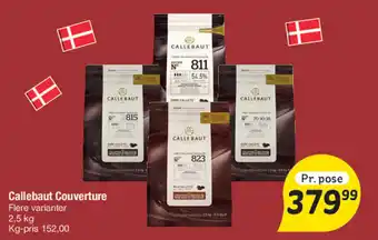 Fakta Tyskland Callebaut Couverture tilbud