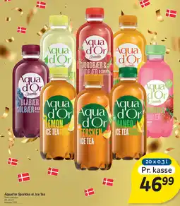 Fakta Tyskland Aquad'or Sparkles el. Ice Tea tilbud